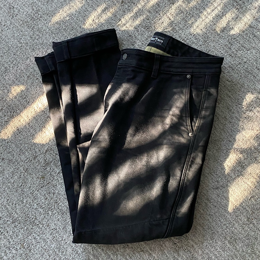 Men’s black Motorcycle riding pants